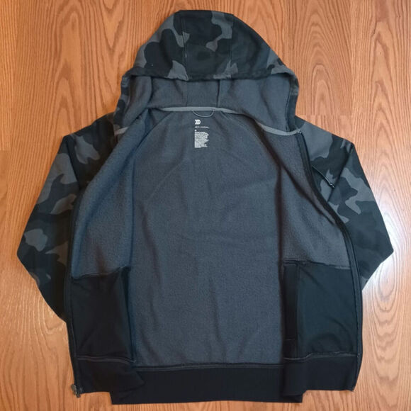 Men's Blue Camouflage Jacket sz:MEDIUM - Picture 4 of 4